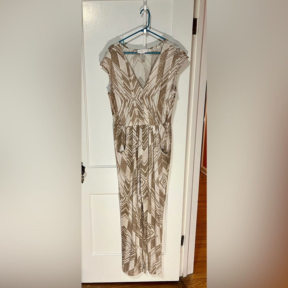 Corey Lynn Calter Beige and Cream Jumper